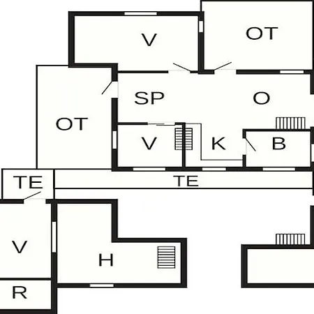 펜션 6 Person In L Kken